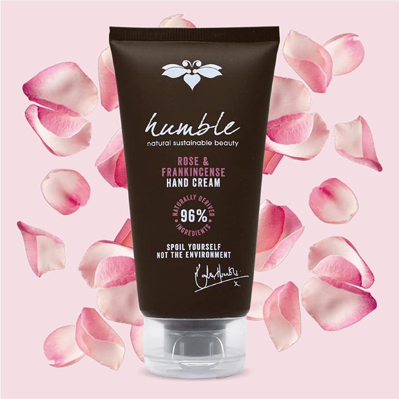 Humble Rose & Frankincense Hand Cream (75ml) - Kate Humble products are carefully created so that you can spoil yourself without spoiling the environment. Cruelty Free. - NewNest Australia