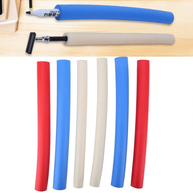 Foam Tubing for Handle Grip, 6pcs Utensil Padding Grips for Toothbrush, Pens, Slip Resistant Foam Noodle Tubes Grip Pipe Tool, Non-Slip Utensil Handles Cutlery Gripping Tool for Disabled, Elderly - NewNest Australia