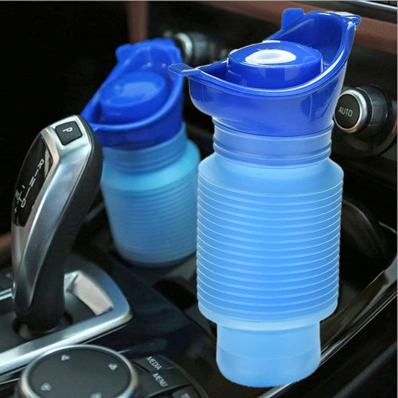 YiChuangXin Adult Emergency Urinal - Shrinkable Urinal for Car Portable Stretchable Urinal Small Urinal,Unisex Adult Portable Toilet Bottle Outdoor Car Travel Traffic Camping Stand Urinal Pee 750ml - NewNest Australia