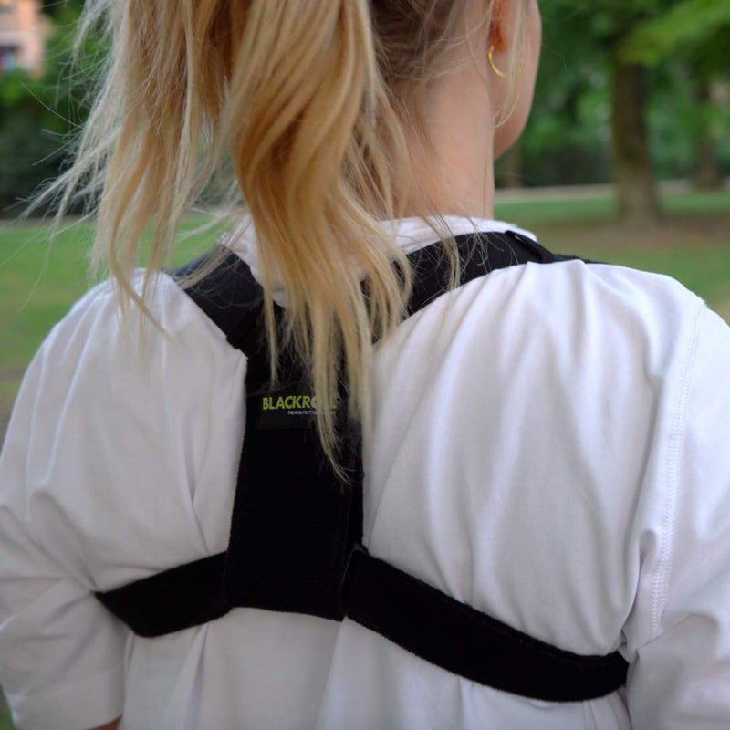 Blackroll Posture 2.0 (Xs-L) Posture Trainer For Improved Posture, Back Trainer For Strengthening Muscles, Posture Corrector In Workplace, With Adjustable Back Element, Black - NewNest Australia