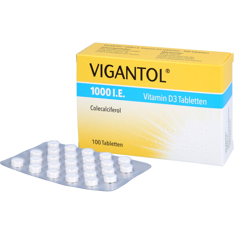 VIGANTOL 1,000 IU vitamin D3 tablets - NewNest Australia