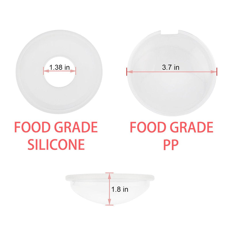 Breast Shells Milk Saver for Breastfeeding, 4 Pack BPA Free Breast Shield Nursing Cups Protect Sore Nipples Breast Milk Collection Shells - NewNest Australia