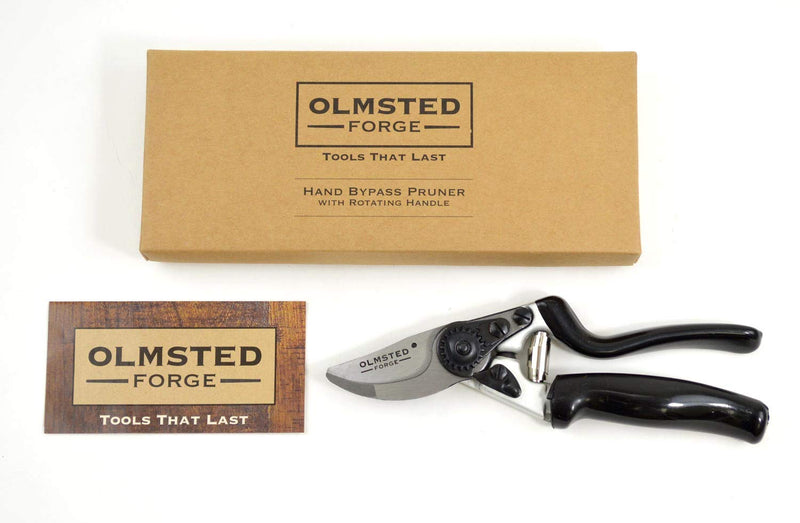 OLMSTED FORGE Hand Bypass Pruner with Rotating Handle - NewNest Australia