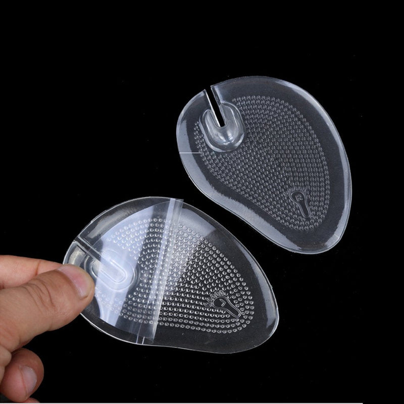 Angzhili 2 Pairs Self-Adhesive Soft Silicone Thong Sandal Clear Flip-Flop Toe Protectors Grip Pads Gel Inserts Forefoot Cushions Insoles Antislip Shoes Grip Pads - NewNest Australia