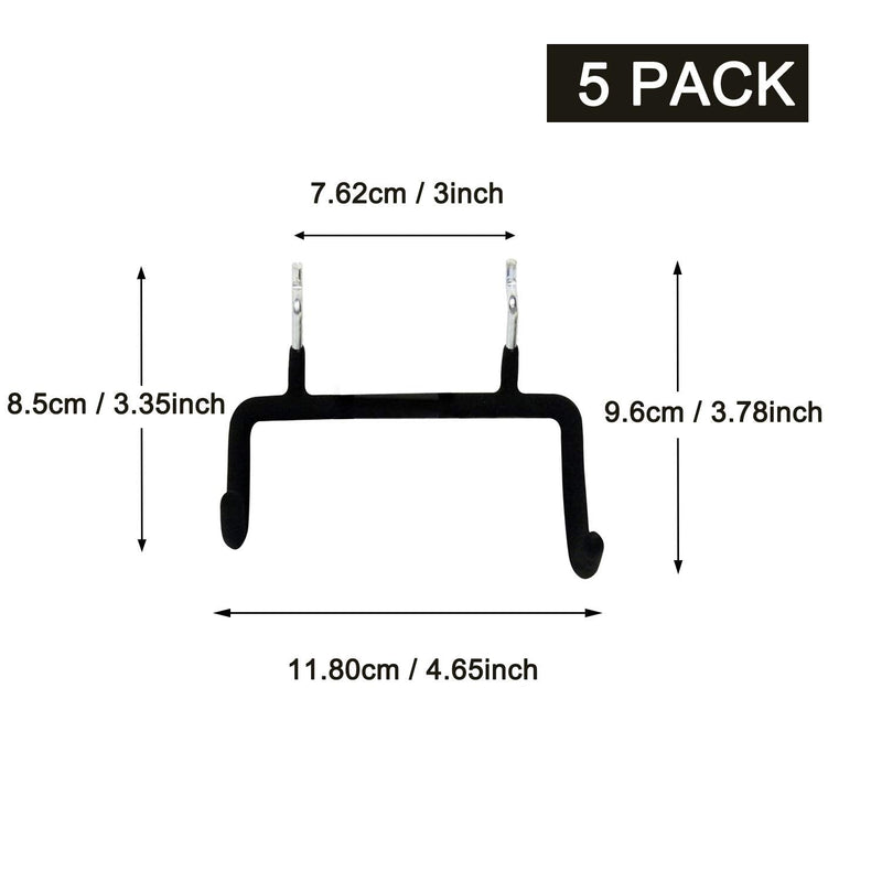 5PCS Pegboard Drill Holder Pegboard Double Hooks Drill Hook for Drill,Accessories Bag,Other Power Tools etc - NewNest Australia