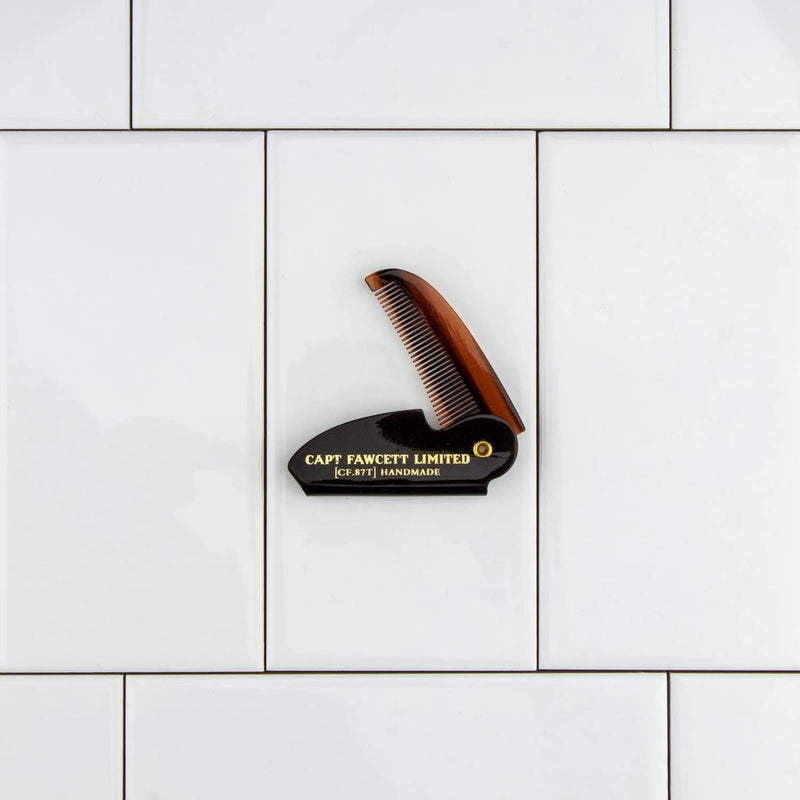 CAPTAIN FAWCETT Mustache comb Captain Fawcett (87T) 400 g (pack of 1) Brown - NewNest Australia