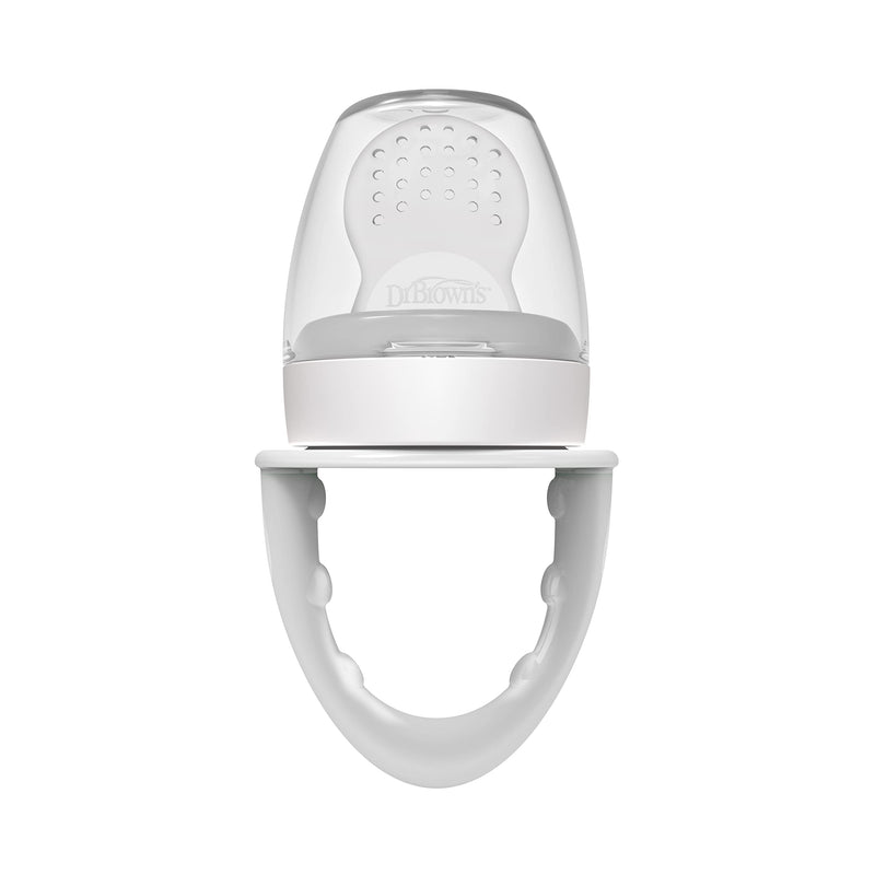 Dr. Brown's Designed to Nourish, Fresh Firsts Silicone Feeder, Grey, One Size 1 Pack - NewNest Australia