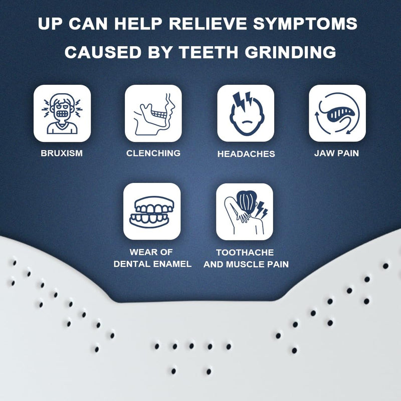 KOHEEL UP Lightweight Bite Splint, Adaptable Teeth Splint Grinding, Stops Bruxism No Impact on Sleep 2 Count - NewNest Australia