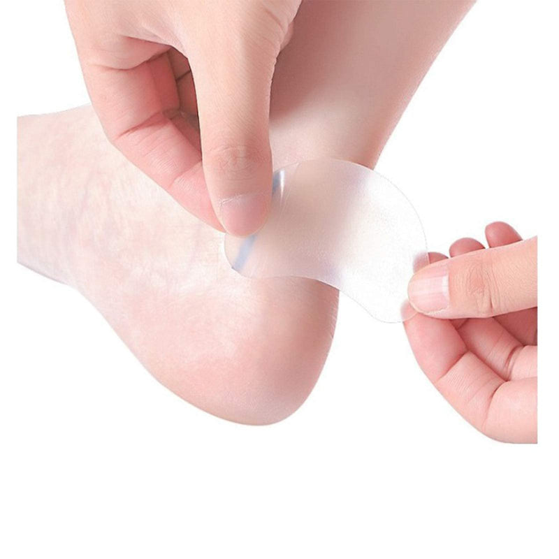 Pack Of 24 Blister Plasters, Blister Foot Protection, Blister Pads, Gel Plasters, Waterproof Hydrocolloid Bubble Plasters, Invisible Hiking Against Blisters On Heels, Toes And Feet - NewNest Australia