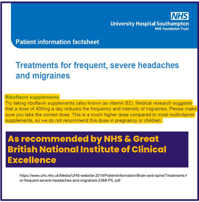 Migraine Relief Feverfew + Ginger + Vitamin B2 Riboflavin 400mg per Capsule - Migrasoothe + Herbs NHS Recommended Ingredients UK Made Stress, Headaches Tremors & Energy Vegan. Vitamin B2 400 [30] 30 - NewNest Australia