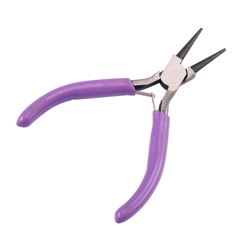 4 Pack Jewelry Pliers Jewelry Making Pliers Tools Kit with Needle Nose Pliers/ Chain Nose Pliers, Round Nose Pliers, Bent Nose Pliers, Wire Cutters for Wire Wrapping Earring Craft Making Supplies - NewNest Australia