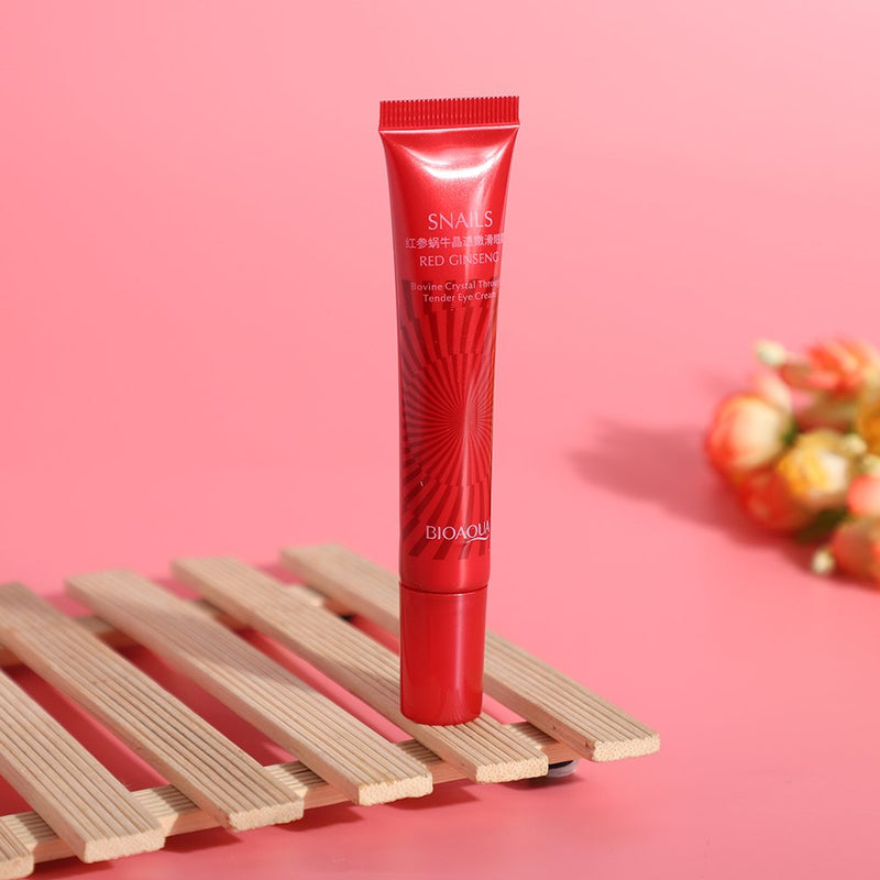 Red Ginseng Snail Eye Cream, EyesCooling MasksAnti Aging, Eye Cream Eye Wrinkle Eye Care Firming Essence - NewNest Australia