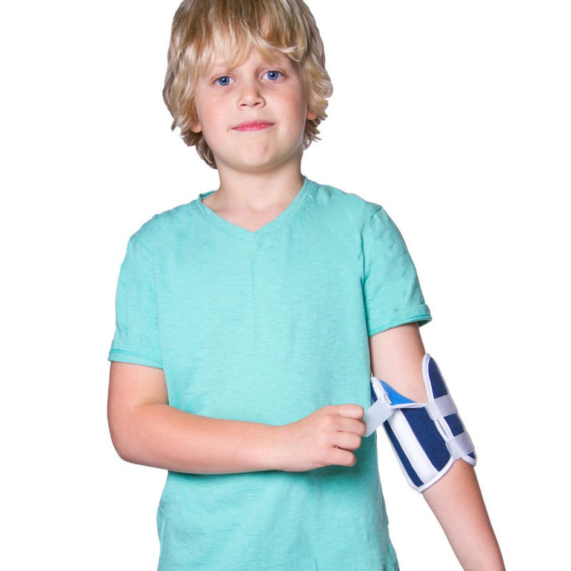 BraceAbility Pediatric Elbow Immobilizer - Arm Restraint Brace and Extension Splint to Keep Arm Straight for Toddlers/Children/Kids (Small) Small (Pack of 1) - NewNest Australia