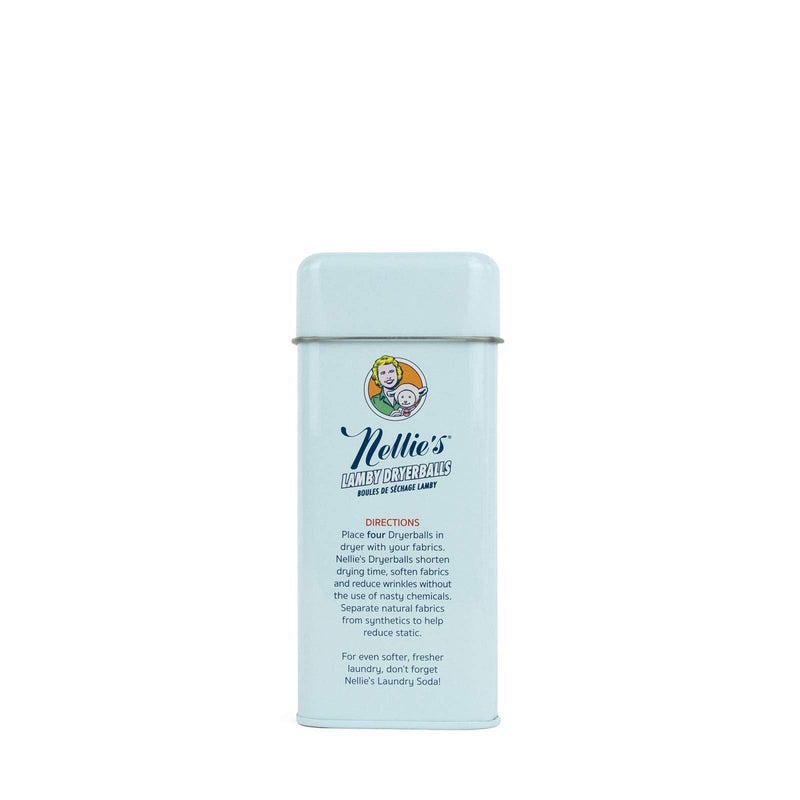 Nellie's Lamby Dryerballs - Made with 100% Pure New Zealand Wool - Use to Soften All Types of Fabrics - Silent in Your Dryer & Long Lasting Use - NewNest Australia
