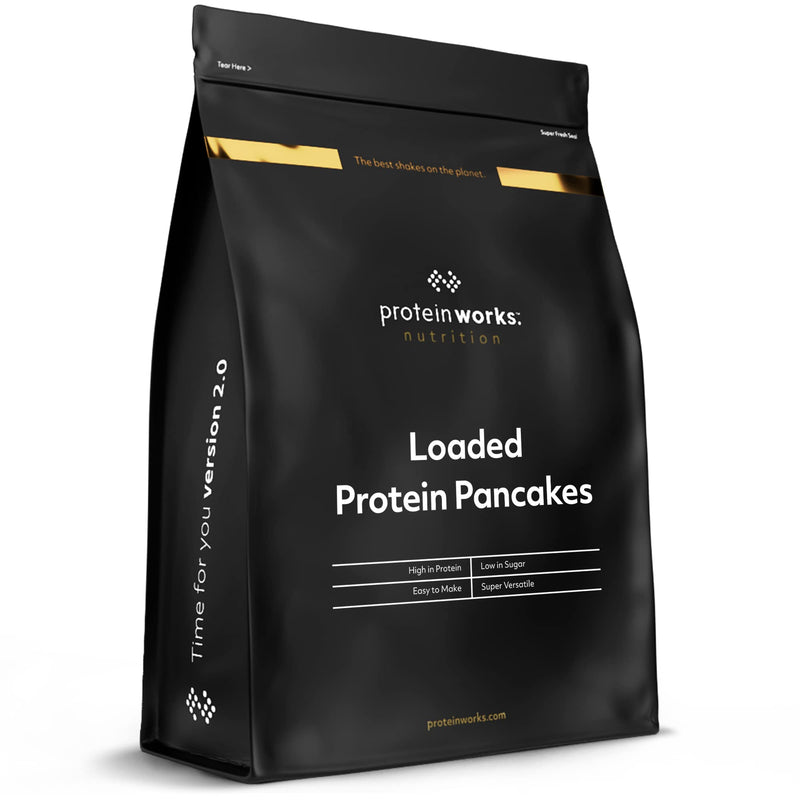 Protein Works Loaded Protein Pancakes | Of course | Protein-rich breakfast | Low sugar snack | quick & easy to make| 1kg Of course - NewNest Australia