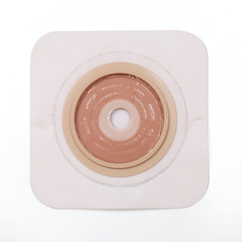 LotFancy 10 Pcs Skin Barrier with Non-Woven Border for Two-Piece Drainable Pouch, Ileostomy Supplies, Ostomy Wafers for Colostomy Ileostomy Stoma Care, Cut-to-Fit - NewNest Australia