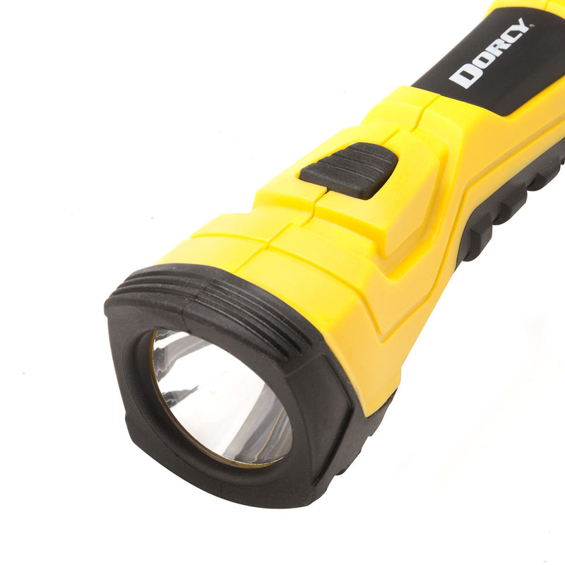 Dorcy 190-Lumen CyberLight Durable LED Flashlight with True Spot Reflector, Yellow 1 Pack - NewNest Australia