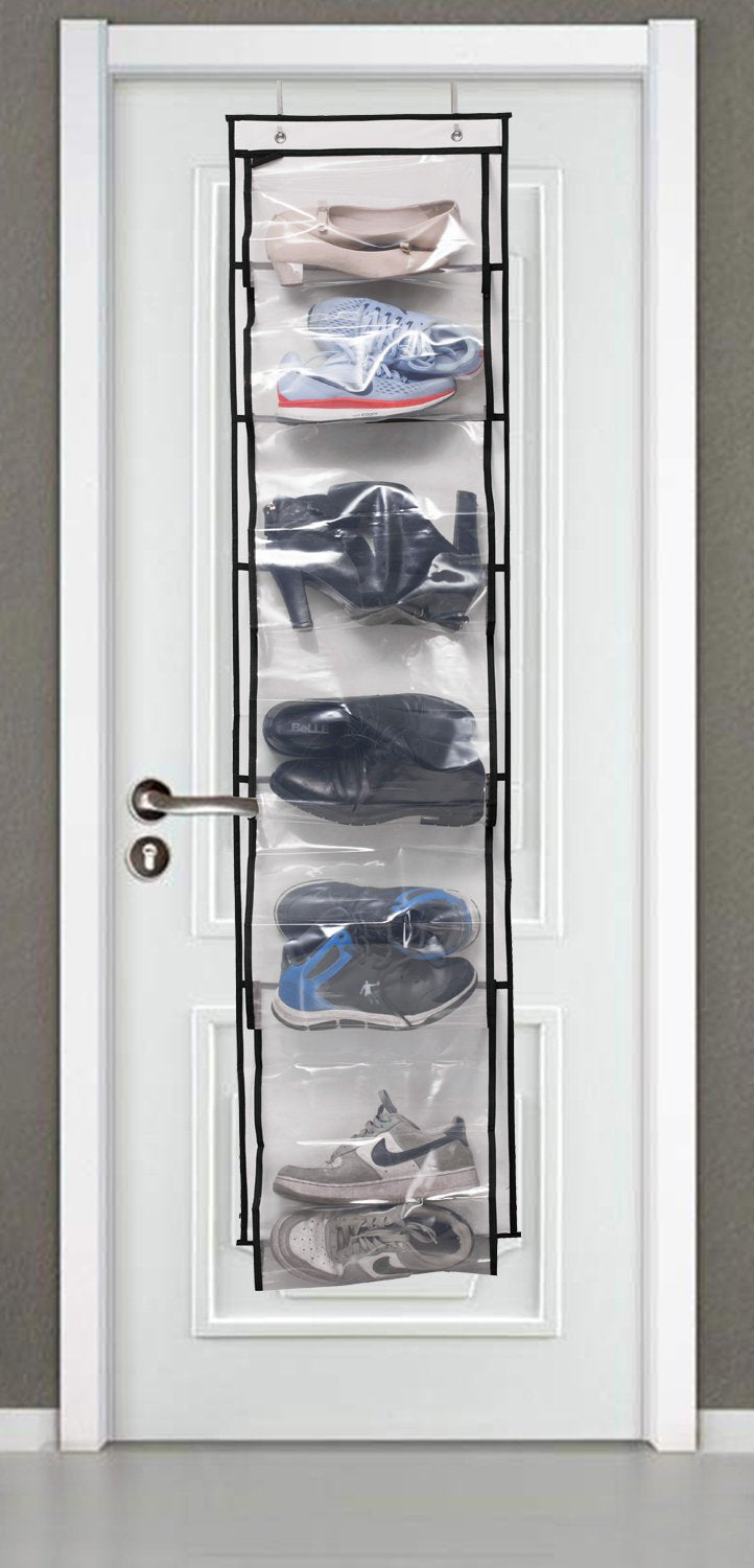 MISSLO Over Door Organizer for Handbags, Caps, Accessories (White) White - NewNest Australia