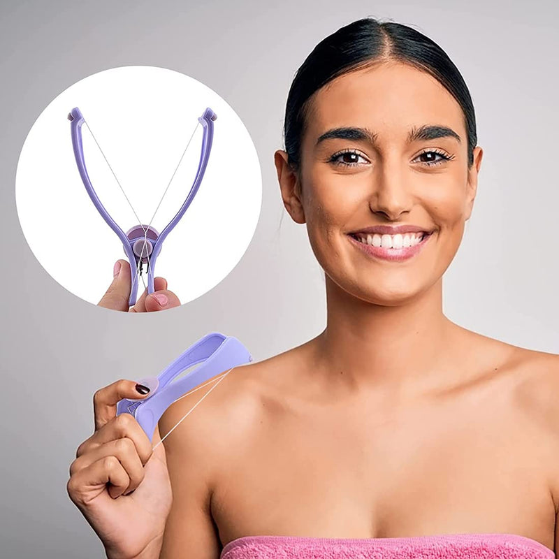 Facial Epilator, Facial Epilator for Women, Shaver Manual with Cord Removal Eyebrows and Chin Easy Hair Removal for Facial Hair Removal - NewNest Australia
