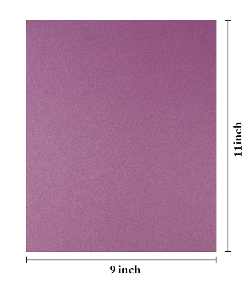 20 PCS Sandpaper Sheets 80 Grit 9 x 11 Inch, High Performance White Fused Alumina Abrasive Wet Dry Sand Paper for Wood, Metal, Drywall Resin, Automotive Sanding, Grinding, Polishing, Purple - NewNest Australia