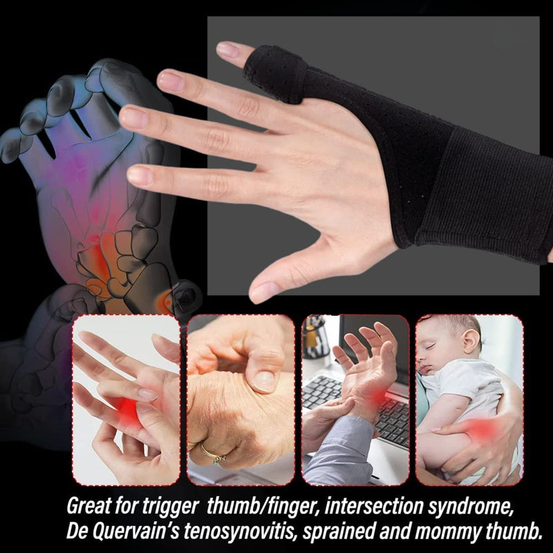 CCZAILAI Finger Splints Pinky Finger Splints Little Finger Brace Wrist Support for Finger Pain Relief and Broken Fingers for Carpal Tunnel Arthritis Tendonitis - NewNest Australia