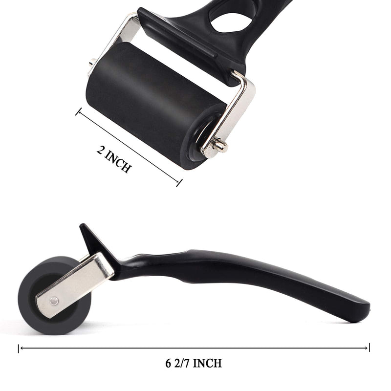 Falling in Art Rubber Roller Brayer – Print, Ink and Stamping Tool, 2 Inches 2 inch L - NewNest Australia