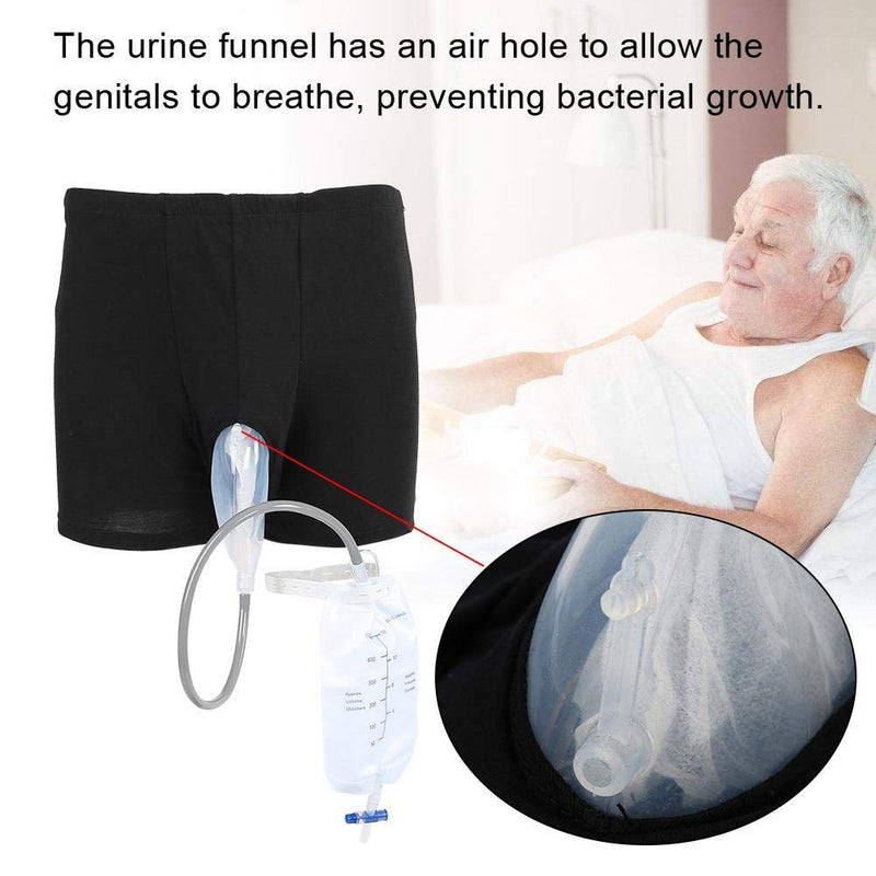 Urine Bag Pants, Urine Collectors, Urine Bag Pants Men's Wearable Incontinence Pants Urinal System With Collection Bag Portable Leak proof Pee Catheter Holder Prevent Embarrassing For The Elderly - NewNest Australia