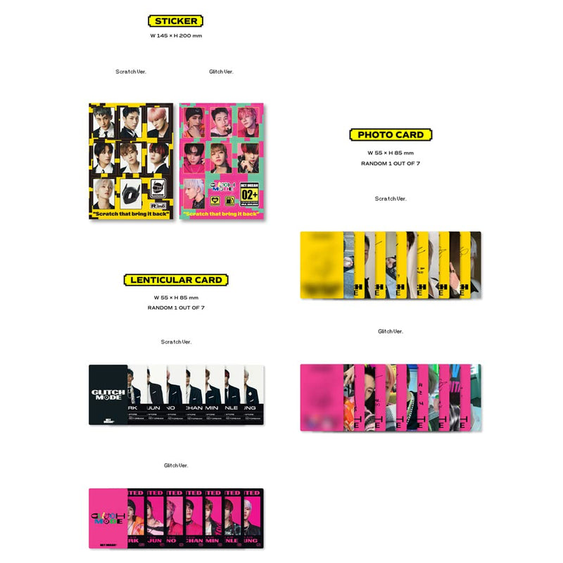 NCT Dream - Glitch Mode the 2nd Album Photobook version (A ver) A ver - NewNest Australia