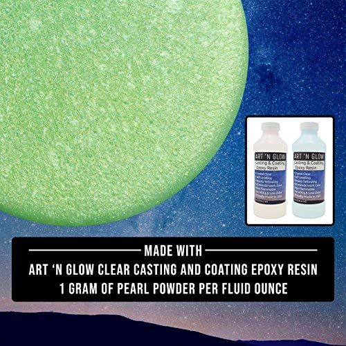 Mica Pearl Pigment Powder (Apple Green) - (.88 Ounce/25 Grams) - 10+ Colors Available Apple - NewNest Australia
