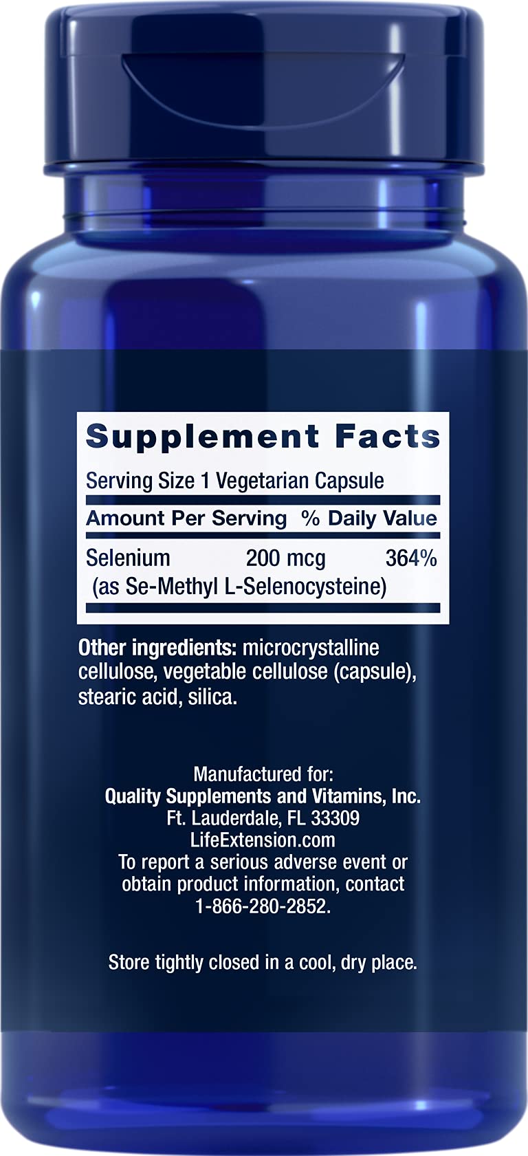 Life Extension Se-Methyl L-Selenocysteine - 200mcg - Advanced Form of the Antioxidant Selenium – Non-GMO, Vegetarian – 90 Vegetarian Capsules - NewNest Australia