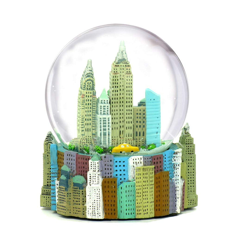 NewNest Australia - Skyline New York City Snow Globe Souvenir, 3.5 Inches Tall, 65mm 