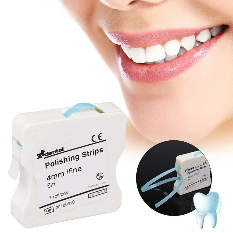DOITOOL 2 Box Dental Polishing Strip Teeth Abrasive& Finishing Strips Resin Tooth Interdental Sanding Grinding Whitening Teeth Surface Dentistry Supplie Tool (Blue) Blue - NewNest Australia