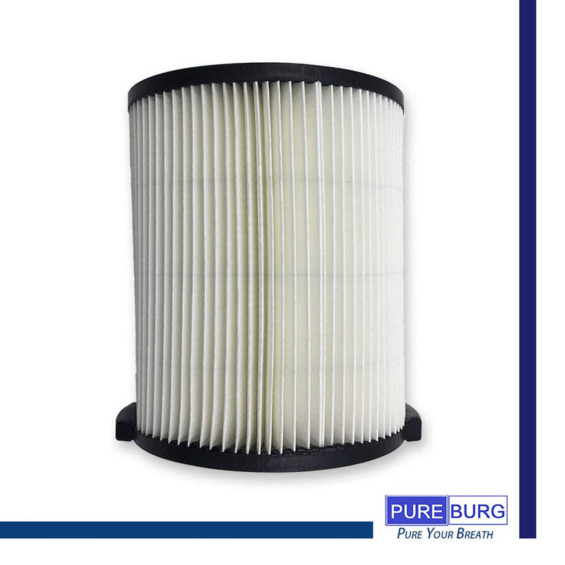 PUREBURG VF4000 Replacement Vac Filter Compatible with Ridgid VF4000 72947 Wet/Dry 5 to 20 Gal Shop Vac Also fits Husky 6-9 Gal WD5500 WD0671 RV2400A RV2600B WD06700 WD09450, 1-Pack - NewNest Australia