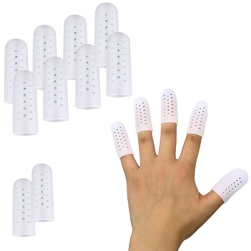 Karells Gel Finger Cots, Finger Protection, Silicone Finger Protector, Finger Protection, Silicone Gel, Finger Cots, Thumb Protection, Finger Sleeves, Finger Caps, Silicone For Hand Czema, Finger Arthritis - NewNest Australia