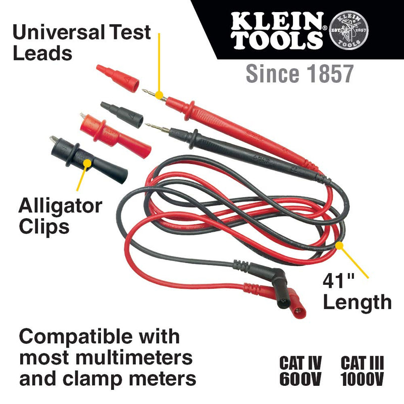 Replacement Test Lead Set, Right Angle Klein Tools 69410 - NewNest Australia