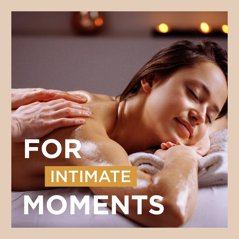 Vanilla Scented Massage Oil for Couples - Easy Glide Relaxing Aromatherapy Body Oil for Men and Women with Silky Smooth Natural Sweet Almond Oil Coconut and Jojoba - Aromatic Full Body Massage Oil - NewNest Australia
