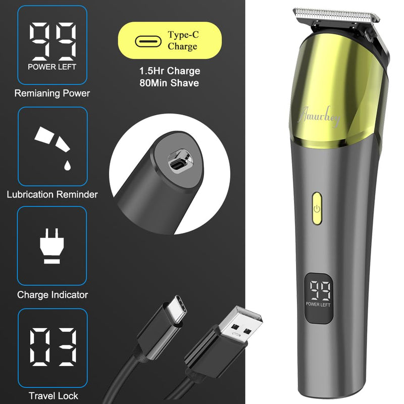 11-in-1 beard trimmer, trimmer/hair trimmer for men, hair clipper, all-in-one beard care body groomer set for face/hair/body, 80 minutes running time, gift for husband, including travel case - NewNest Australia