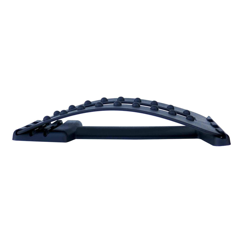 Magic Back Stretcher Lumbar Correction Pad Back Support Device Upper and Lower Back Spine and Muscle Pain Relief Relax Posture Corrector with Acupressure Points Black - NewNest Australia