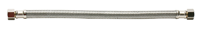 Fluidmaster B6F16 Faucet Connector, Braided Stainless Steel - 3/8 Female Compression Thread x 3/8 Female Compression Thread, 16-Inch Length 16 Inch - NewNest Australia