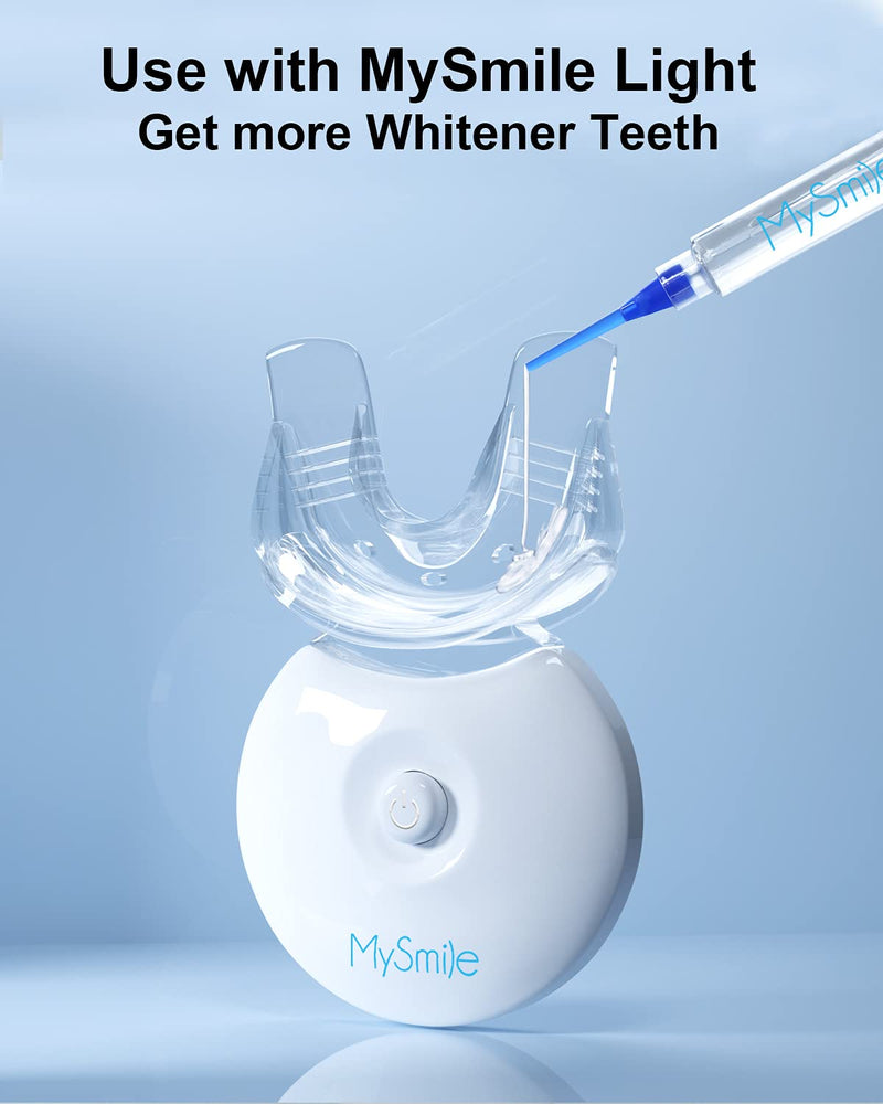 MySmile Teeth Whitening Gel Pen Refill Pack, 3 Non-Sensitive Teeth Whitening Pen, Deluxe Teeth Whitener Dental Grade Tooth Whitening Gel with Carbamide Peroxide for Home, Travel, 10 min Fast Result - NewNest Australia