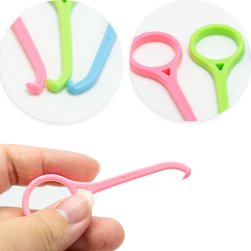 6 Pieces Aligner Removal Tool Invisible Tooth Removal Aligner Chewies and Removal Tool Kits Retainer Remover for Invisible Braces Tooth Cleaning Oral Care (White, Yellow, Pink, Green, Blue，Rose Red) - NewNest Australia