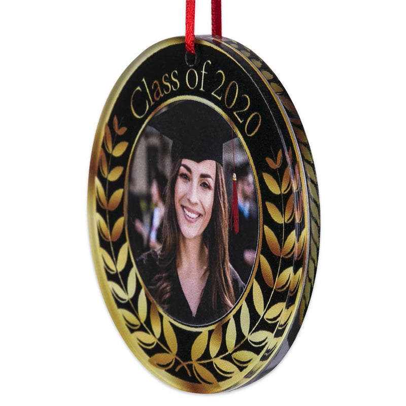 NewNest Australia - FaCraft Personalized Graduation Ornament,3" School Graduation Ornament Gift Idea Holiday Keepsake 