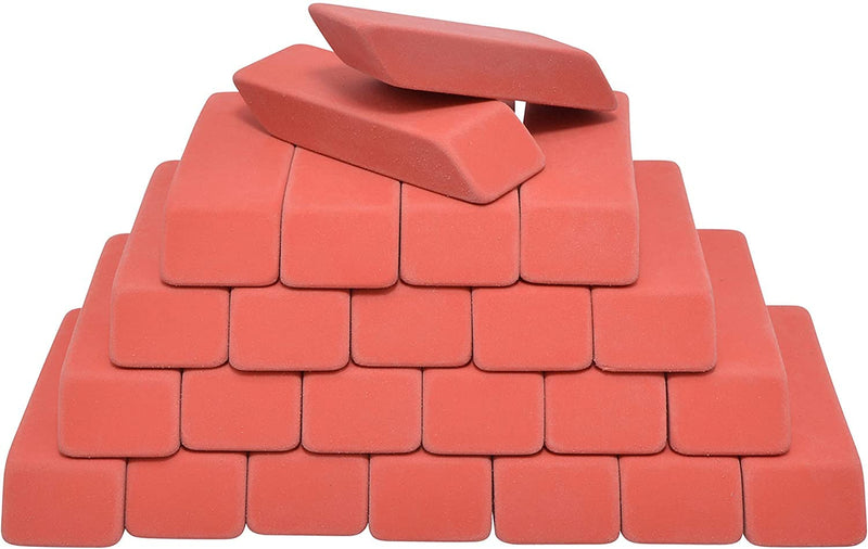 BASIX Pink erasers; 24pk - NewNest Australia