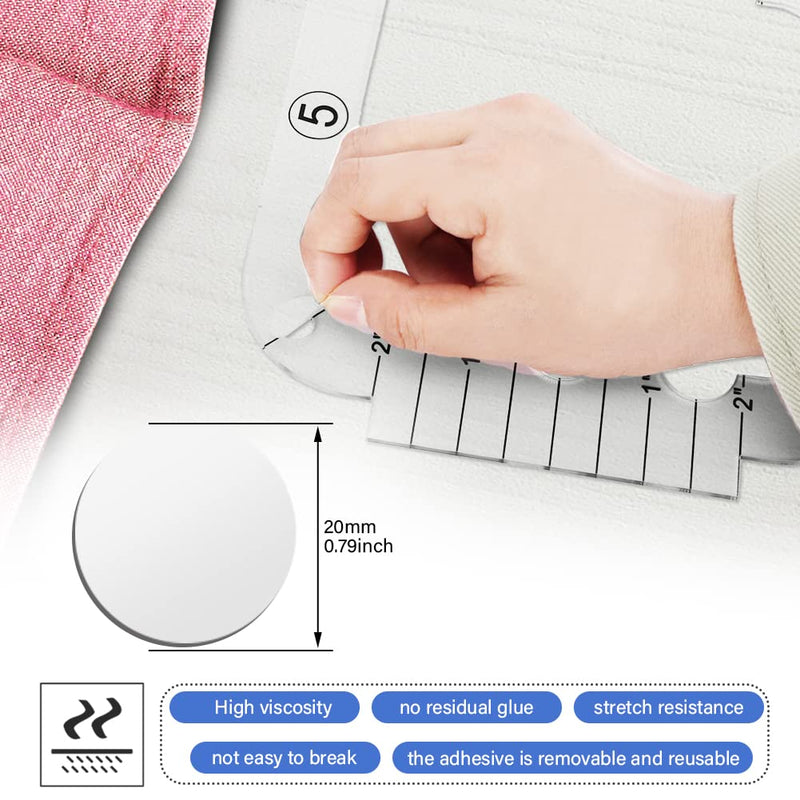 SYCOOVEN 13 PCs Free Motion Quilting Template Set Includes 8 Quilting Templates, Quilting Frame, Quilting Gloves, Ruler and Quilting Stickers for DIY Quilting on Sewing Machine As Picture Show - NewNest Australia