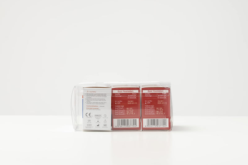 sinocare Blood Glucose Test Strips x100 & Lancing Devices x 100, Diabetic Strips Only for sinocare Safe AQ Smart Blood Glucose Monitor or Safe AQ Voice Blood Glucose Monitor Safe AQ Test Strips x 100 - NewNest Australia
