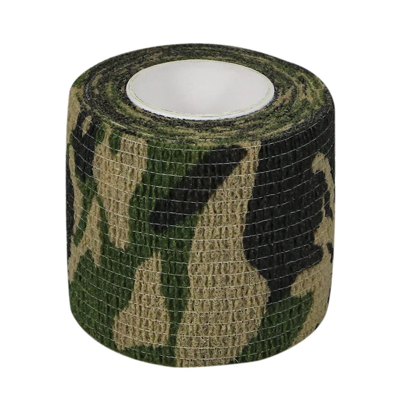 Qigui 8 Rolls Self-Adhesive Cohesive Bandage Camouflage Tape Cohesive Bandage Plaster Bandage Finger Plaster Bandage Bandage Fixing Bandage Elastic Bandage For Hunting Sports Outdoors 5 Cm - NewNest Australia