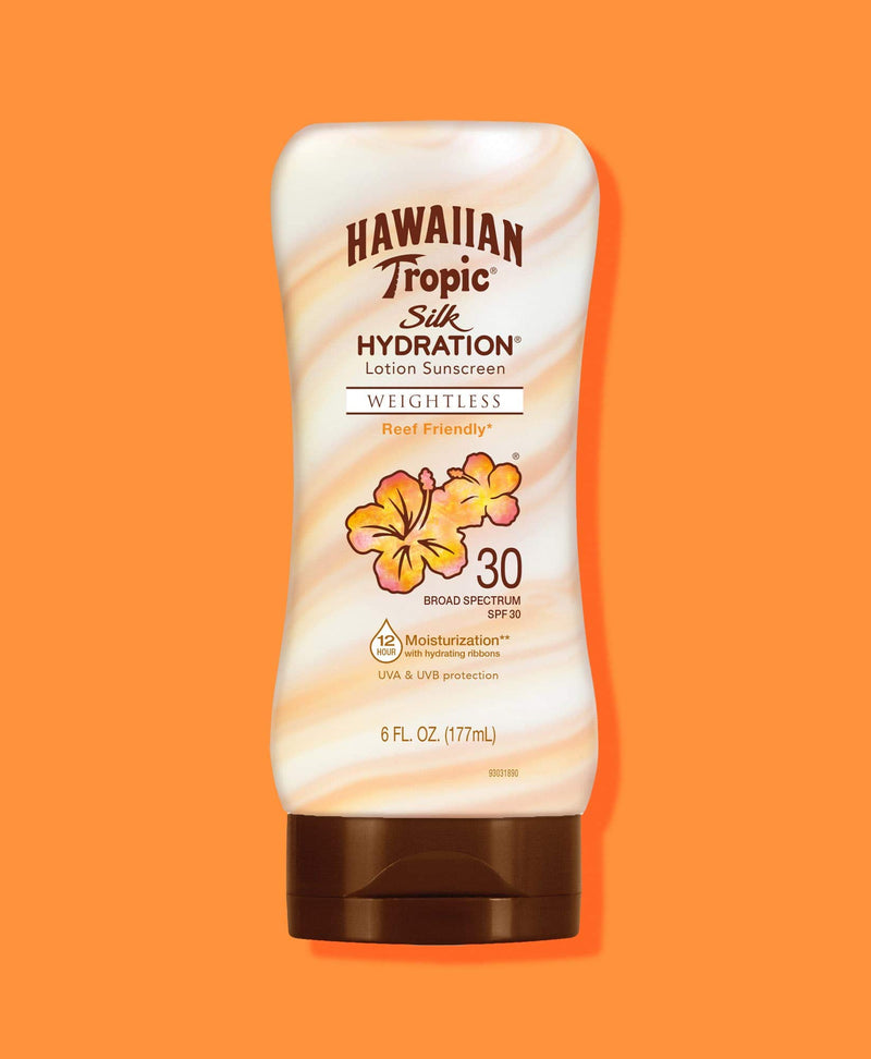 Hawaiian Tropic SPF30 Silk Hydration Lotion - 180 ml - NewNest Australia