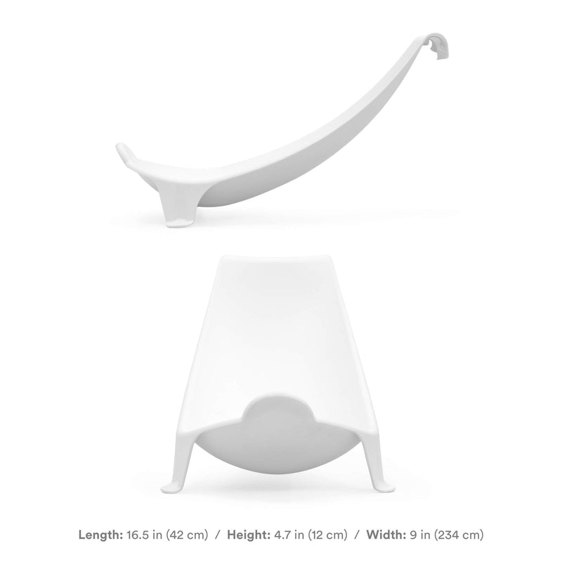 Stokke Flexi Bath Newborn Support, White - Made to Fit Stokke Flexi Bath Foldable Baby Bathtub - Lightweight, Convenient, Comfortable & Safe - Best for Babies Up to Eight Months or 17.6 lbs Flexi Newborn Support - NewNest Australia