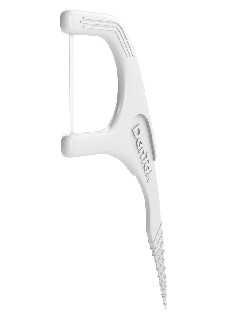 DenTek Eco-Friendly Whitening Floss Picks x 216 with Silky and Anti-Bacterial Floss - with Micro Crystals, Helps Whiten Between Teeth, 36 Count x 6 Packs (216 Floss Picks) - NewNest Australia