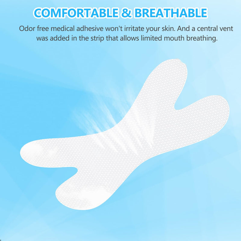 Pack Of 270 Mouth Bands Against Snoring, Gentle Mouth Tape, Mouth Band For Sleeping, Anti-Snoring Mouth Band, Mouth Band For Nose Breathing, Improving Sleep Quality, Less Mouth Breathing - NewNest Australia